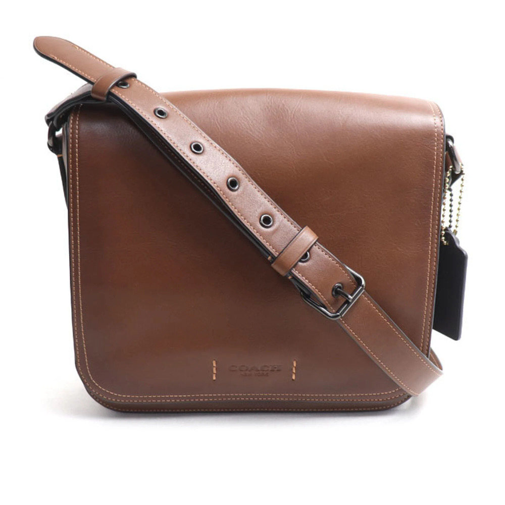 COACH Gotham Messenger 27 Shoulder Bag, Brown, C2679, Men's